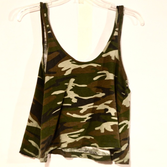 Liberty Love Tops - Camouflage Tank Rocker Hip hop Liberty Love Medium